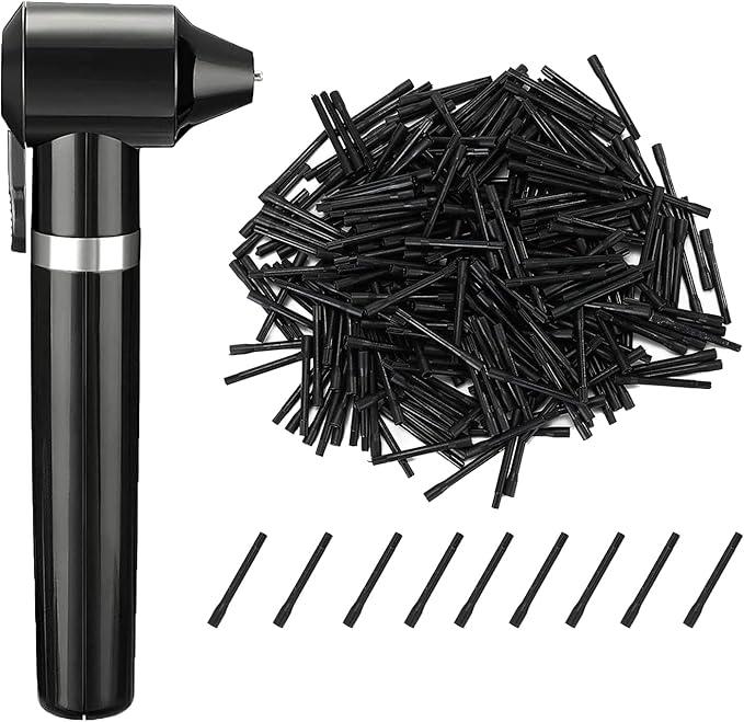 Tattoo Ink Mixer Machine - Pigment Mixer with 100 Ink Mixing Sticks Black Electric Color Mixer for Makeup Tattoo Supplies