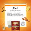 Twinings Decaffeinated Chai Individually Wrapped Bags, 20 Count (Pack of 6), Sweet, Savoury Spices, Enjoy Hot or Iced, 120 Teabags