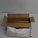 Metal Arch Backdrop Stand and Cover Set, 7.2FT White Reusable Spandex Fitted Backdrop Cover and Gold Wedding Arch Frame for Baby Shower, Birthday, Parties Decoration.