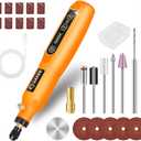 Saker Mini Rotary Tool Kit, Cordless Rotary Tool, 5-Speed, Multi-Purpose 3.7V Power Rotary Tools Kit For Engraving,Sanding, Grinding, Polishing, Carving, Etching, Diy Crafting