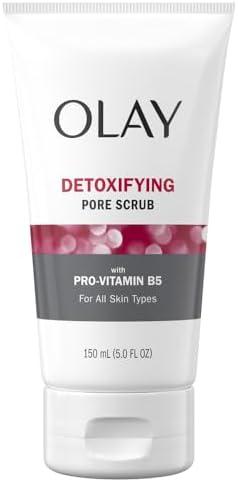 Olay Regenerist Detoxifying Pore Scrub Facial Cleanser, 5 Fl Oz