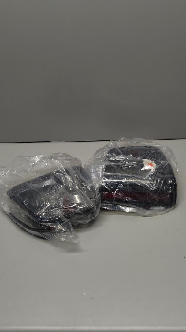 Nixon Offroad Tail Lights for Chevrolet Chevy S10 19942004 / GMC Sonoma 19942004 / Isuzu Hombre 19962000 LED Tail Light Assembly Rear Lamps Taillight Replacement (Chrome Housing/Smoke Lens)