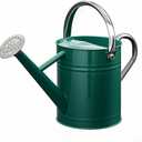 SunnyTong Metal Watering Can for Outdoor and Indoor Plants, Watering Can Decor, 1 Gallon (1 Gallon Green2)