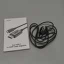 acer USB C to HDMI Cable for Home Office 6.6FT (4K@60Hz), Thunderbolt 4/3 Compatible, High-Speed Type C to HDMI 2.0 Braided Cord for MacBook, iPhone 17/16 Pro/Max, iMac, iPad Pro, Galaxy S25, Surface