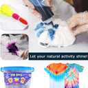 WINSONS Tie Dye Kit 20 Colors Permanent Fabric Dye Art Set for Kids Adults for School, Homemade Party, Creative Groups Activities, DIY Gift