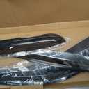 in-Channel Rain Guards for 2017-2022 F250 F350 F450 F550 Super Duty Crew Cab, Window Visor Shields Vent Deflector Shade Wind Dark Smoke 2018 2019 2020 2021, Tape-On Inside-Mount, 4PCS