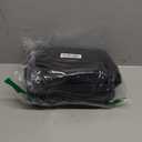 BAGSMART Lunch Bag Women, Double Deck Insulated Lunch Box, Quilted Puffer Lunch Tote, Leakproof, Durable & Reusable Large Lunch Cooler For Work Picnic Travel Meal Prep, Black