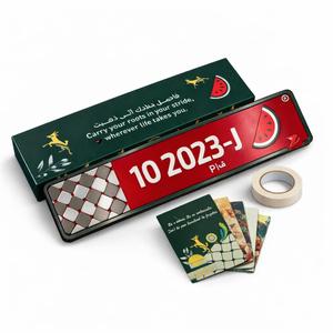 VALMARIS Palestinian Heritage Plate, Red Jerusalem J Edition, 520 x 110 mm