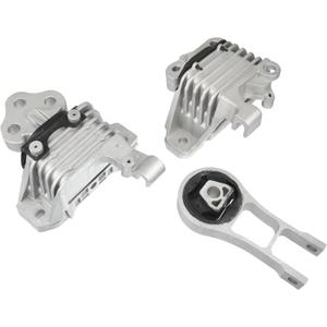 No.68192832AF Engine Motor Trans Mount Set for Jeep Cherokee 3.2L 2014-2022 / Front Right Rear Front Left Engine Motor Mount Set / 1 Set