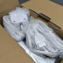 Bearhug Electric Blanket King Size 100" x 90" Dual Controllers Heated Blanket, 10 Heat Settings, 1-12 Hour Auto Shut-Off, Faux Fur & Sherpa Dual-Sided, Machine Washable, Gift-Ready Elegant Packaging (Silver Shade Gradient Stripe)