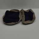 STYDDI Inflatable Foot Rest Pillow, 2 Pack Portable Inflatable Leg Rest Pillow, Travel Footrest Pillow for Airplane, Train, Car, Home, Office (Grey and Blue), Pack of 2