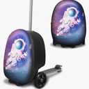 ALVOD Scooter Suitcase for Kids Ages 6-12 Kids' Luggage