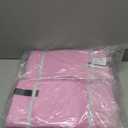 12 Pack Extra Large Moving Bags, Heavy Duty Packing Bags with Zippers and Handles for Space Saving, Clothes Storage, College Essentials, Travel, Pink