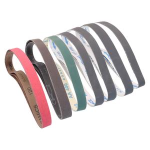 18 Pack 1x30 Sanding Belts for Knife Sharpening Assortment, 3 Each of 120 240 400 600 800 1000 Grit, 1 x 30 Inch Sander Belts for Knife Metalworking Wood