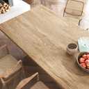 VEELIKE Thick Wood Contact Paper Peel and Stick Rustic Oak Wood Wallpaper for Countertops Table 32''x118'' Wide Countertop Contact Paper Waterproof Self Adhesive Wooden Vinyl Wrap for Kitchen Bathroom