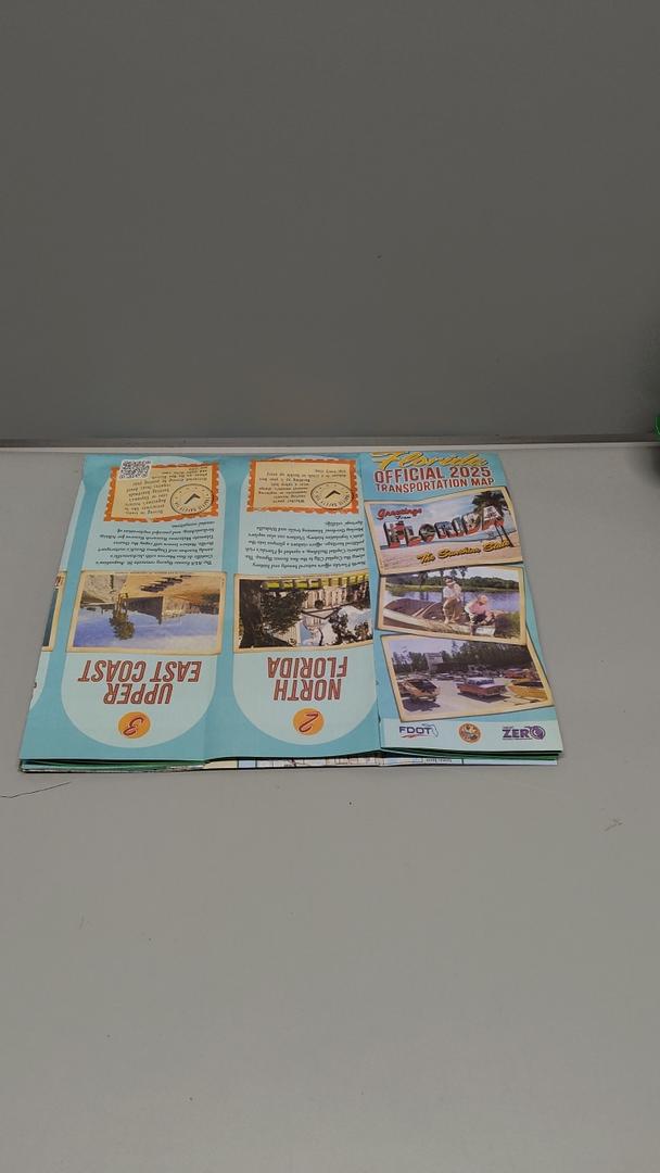 Florida Official 2025 Transportation map