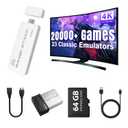 AQHH 2025 Retro Gaming Console, Retro Game Stick with 4K HDMI, Classic Video Games, Upgraded Dual 2.4G Wireless Controllers 64GB