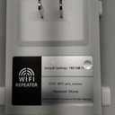 WiFi Extender WiFi Booster 1200 Mbps Dual Band (5GHz/2.4GHz) WiFi Extenders Signal Booster for Home, Internet Extended Booster WiFi Repeater (White)