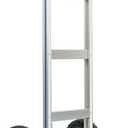 Hand Truck Heavy Duty, Hand Truck Dolly 400lbs Capacity, Dolly Cart with Pneumatic Tire for Moving Home, Workshop, Office (400LB)