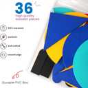 LiKee Open Ended Wooden Shape Puzzles with 36 Blocks and 60 Pattern Shapes for Toddlers 3+ Years Old, Montessori Toys Preschool Education Activity for Kids 4-8 Yrs