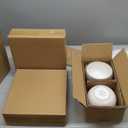 GBHOME Ceramic Dinnerware Sets, 12 pcs Embossed Elegant Stoneware Plates and Bowls Sets, Housewarming Wedding Gift | Dishwasher & Microwave Safe | Dishes Set Service for 4 (Pearl White-Diamond)