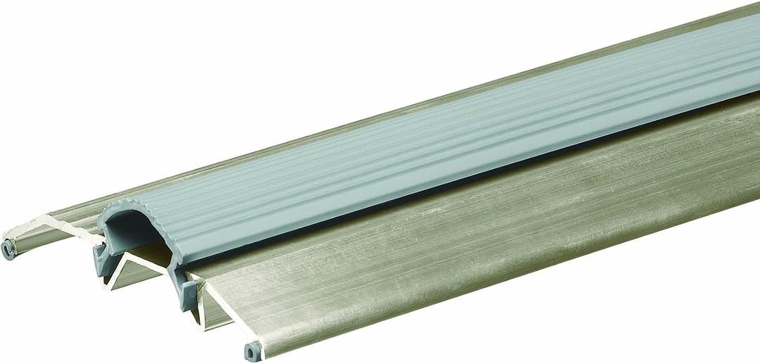 Frost King SN36/36A Aluminum Threshold Low Profile, 3-3/4" x 36", Satin Nickel
