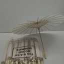 Sanwuta 20 Pcs Paper Umbrella 23.6'' Paper Parasol DIY Decorative Gift Chinese Umbrella for Wedding Christmas Props