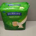 FitRight Adult Diapers, Extra+ Heavy Absorbency, XL (Waist Size 56in-64in), 80 Count, OptiFit Incontinence Briefs for Men and Women, Disposable, Moisture-Wicking, Leak Protection,