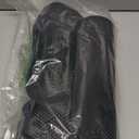 Car Seat Leg Support Cushion, Black Leather Carseat Leg Support, Universal Waterproof Leather Extender Pad for Drivers, Office Chairs, Cars, Buses & Trains