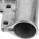 POPETPOP Chain Link Fence Corner Bracket 3.58X3.58X1.57In Zinc-Plated Fence Gate Hardware for Repair and Assembly Outdoor Farm Garden Use