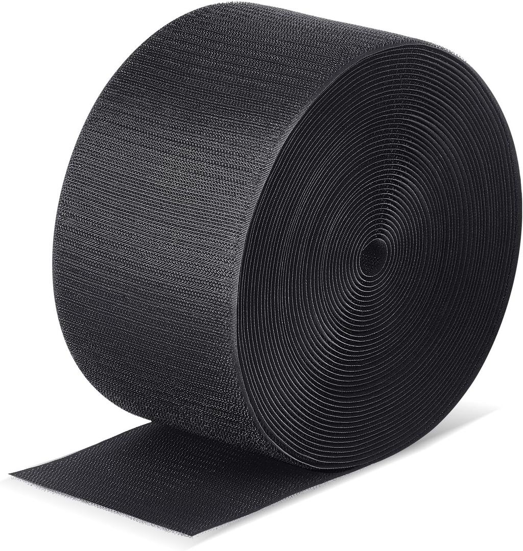 Shappy Gymnastics Mat Hook Fastener Gymnastics Cheer Mats Tape Strip for Tumbling 4" Wide Carpet Repair Nylon Hook for Carpet Bonded Foam Seams Cheer Gym Floors Cheerleading Supplies