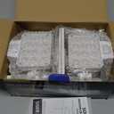 WdtPro Solar Lights Outdoor Motion Sensor, 3500LM Bright Solar Flood Lights Outdoor, Adjustable & Upgrade Glass Panel, Wireless LED Solar Powered Security Spot Lights Waterproof for Yard-2Pack, White