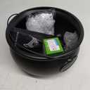 Halloween Decorations Outdoor Large Witches Cauldron on 52" Tripod with 12 LED Mister and Mesh Spider Black Plastic Witches Bowl Candy Bucket Cauldron for Halloween Porch Yard Decoration