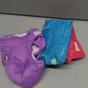 wegreeco Washable Reusable Premium Female Dog Diapers, Medium Large Small Dog Doggie Puppy & Doggy Diapers Female,Period Panties in Heat (Pack of 3, Large) (Large (15"-17" Waist), Bright Color)