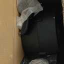 Retractable Garden Hose Reel 1/2 in x 100 ft, Heavy Duty Wall Mounted Hose Reel with 10- Function Sprayer Nozzle, Any Length Lock/Automatic Slow Return System/180Swivel Bracket/UV Resistant (Black)