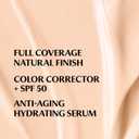 IT Cosmetics CC+ Cream - Natural Full Coverage Foundation With SPF 50+, Color Corrector & Anti-Aging Hydrating Serum, Hyaluronic Acid + Peptides, Lightweight Up To 24H Wear, All Skin Types