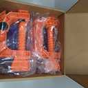 Track Clamp and Starter Gate Compatible with Hot Wheels Racetracks (4 Lane Startr Gate + 2 Clamp Combo)