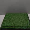 LOOBANI Dog Grass Pad with Tray - Dog Litter Box - Indoor Potty for Apartment and Patio Training - with 2 Packs Grass Pee Pads for Replacement, 1620 Inch
