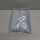 Rosygulls Separate Velvet Sofa Cover,Couch Covers for 2 Cushion Couch,Super Stretch Wear-Resistant Sofa Slipcovers,Washable Furniture Protector with Anti-Slip Elastic Bottom(Light Blue,Triple Seat)