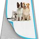 Pee Pad Holder for Dogs 57''x40'' Silicone Puppy Pee Pad Tray, Light Grey | Extra Large Dog Potty Tray Leak-Proof, High Edge, No Spill Training Pads for Floor Protection, No Pee Pads