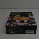 LOLYKITCH 11 Inch Tri-Ply Stainless Steel Saut Pan with Lid,3.5 QT Everyday Pan,Kadhai,Induction Cooking Pan,Dishwasher and Oven Safe.