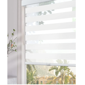 White Roller Shades 52x72in