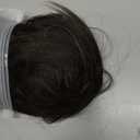 REECHO 18" Straight Long 4 PCS Set Thick Clip in on Hair Extensions Black Brown