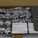 BESTTEN 20 Pack Single Pole Decorator Wall Light Switch with Wallplate, 15A 120/277V, On/Off Rocker Paddle Interrupter, UL Listed, White