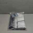 Insulated Door Curtain - 39x83 inch Magnetic Thermal and Insulation Self-Closing Privacy Door Cover Screen for Doorways Keep Draft Out for Air Conditioner, Heater Room, Living Room (White)