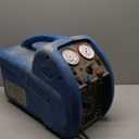 VIVOHOME 110-120V AC 60Hz 3/4HP Single Cylinder Portable Refrigerant Recovery Machine Blue