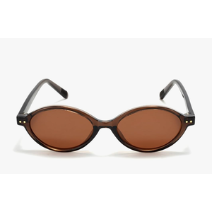 TIJN Olisa Retro Oval Sunglasses for Women Men,Polarized UV Protection Shades,Stylish Frame Sun Glasses,Trendy Sunnies