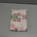 Christmas Pillow Cover 12x20 Inch, Pink Nutcracker Winter Holiday Decorative Cushion Cover, Chinoiserie Throw Pillow Case for Sofa or Bed