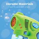 JOYIN 2 Kids Bubble Gun with 2 Bottles Refill Solution, Bubble Machine Gun for Toddlers 1-3 Kids 4-8, Party Favors, Summer Toy, Outdoors, Easter, Birthday Gift