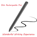 Slim Rechargeable Pen for HP Slim Rechargeable Pen(630W7AA)Compatible with HP Pro x360 Fortis 11 inch G9 /G10 Notebook PC and Pro x360 435 13.3 inch G9 Notebook PC,AES 1.0 Protocol With Charger(Black)